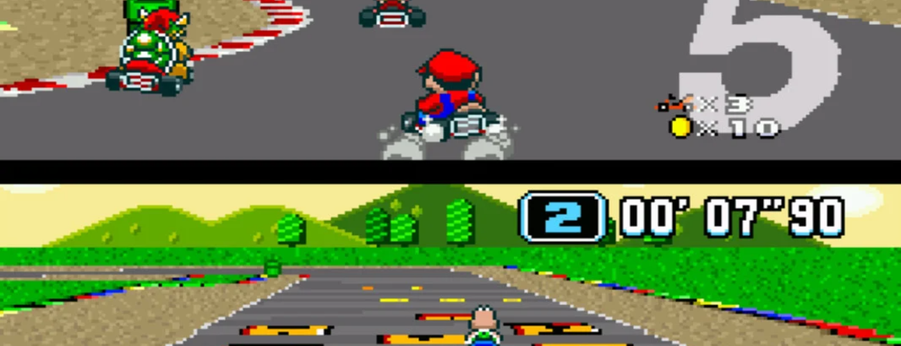 Večer retro igranja: Super Mario Kart