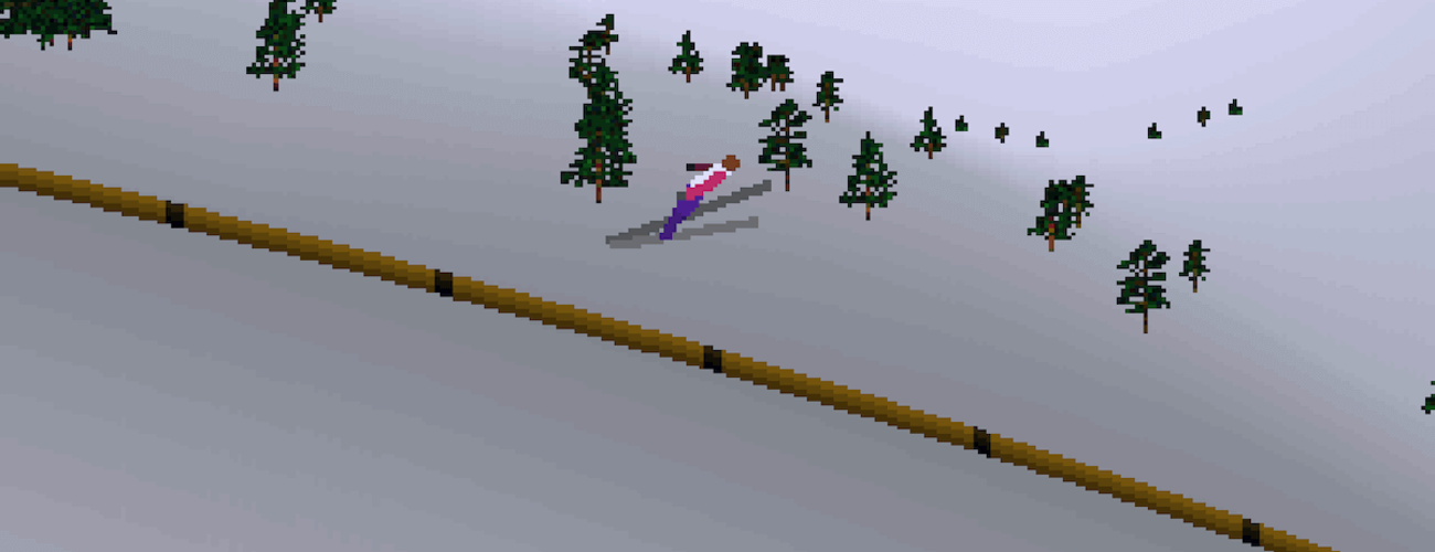 Večer retro igranja: Deluxe ski jump