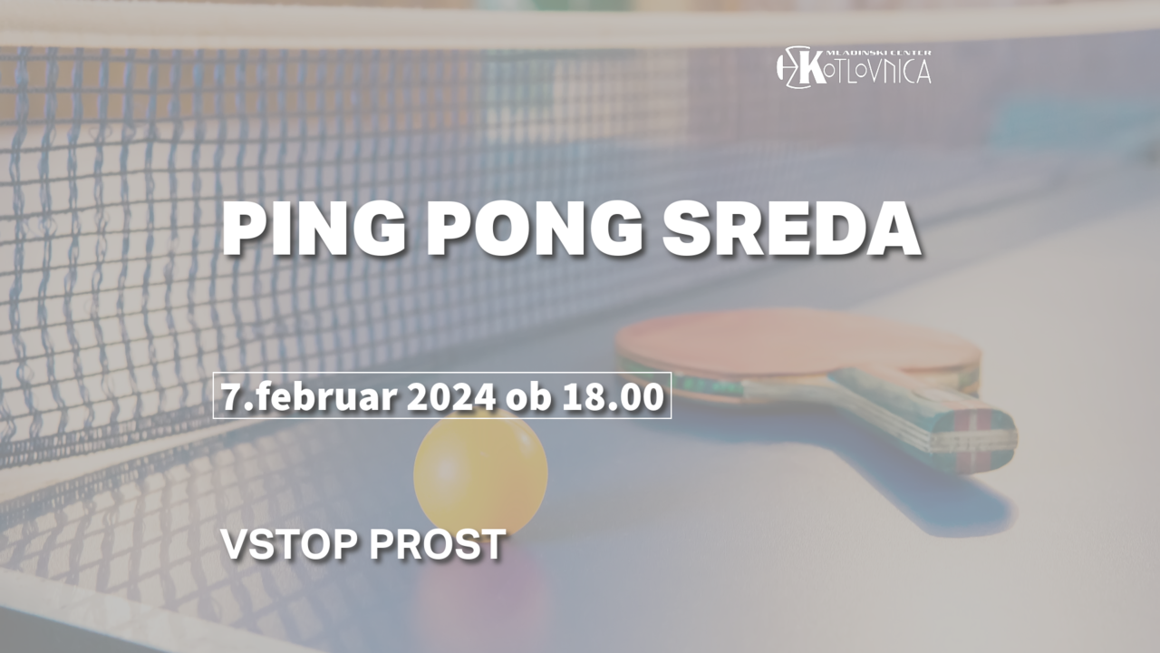 Ping pong sreda