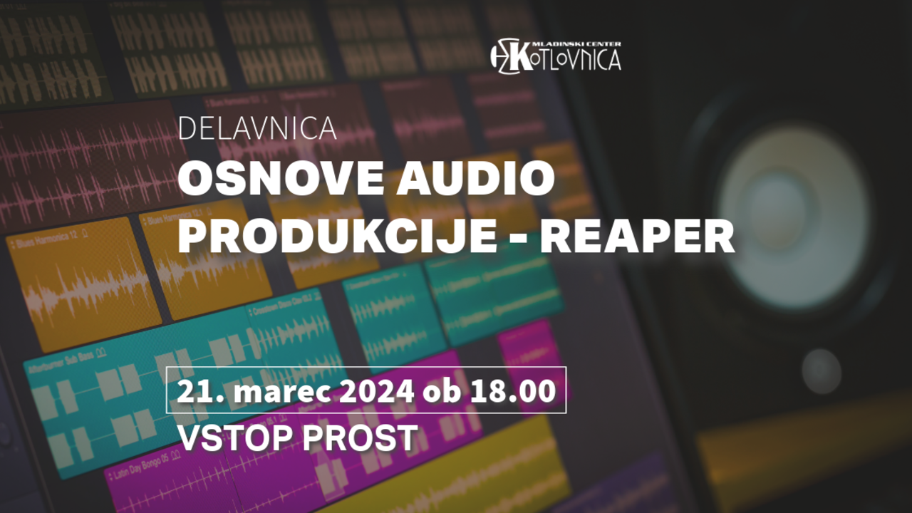 Osnove audio produkcije - Reaper